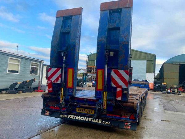 Trailer Trailer Faymonville 4 Axle Extending Low 329905657
