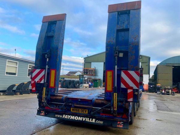 Trailer Trailer Faymonville 4 Axle Extending Low 329905658