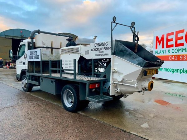 2010 MITSUBISHI CANTER CONCRETE PUMP.. 329910955