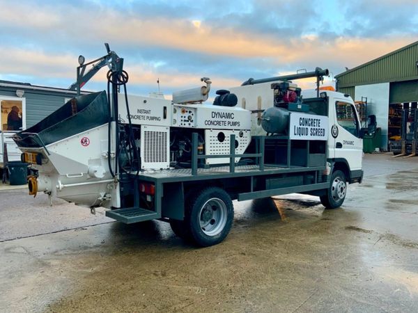 2010 MITSUBISHI CANTER CONCRETE PUMP.. 329910956