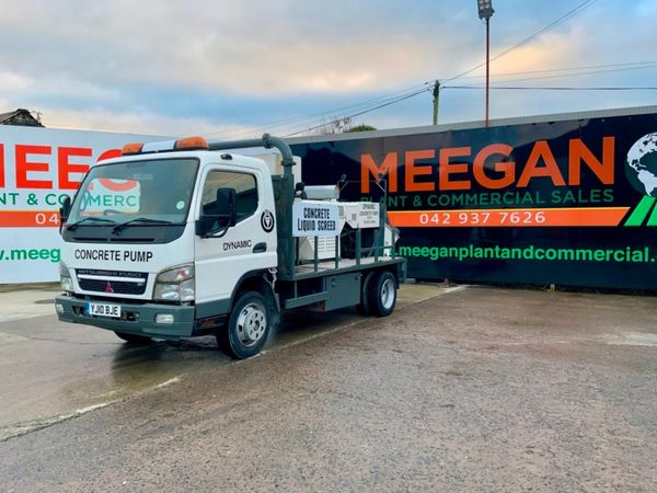 2010 MITSUBISHI CANTER CONCRETE PUMP.. 329910951