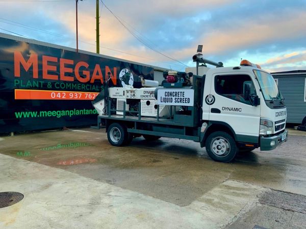 2010 MITSUBISHI CANTER CONCRETE PUMP.. 329910952