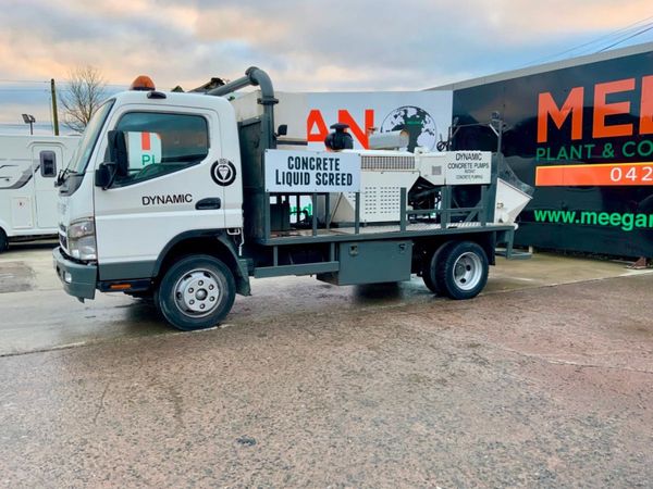 2010 MITSUBISHI CANTER CONCRETE PUMP.. 329910953