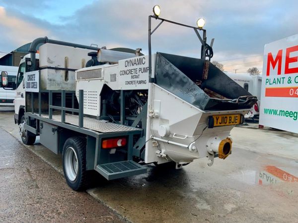2010 MITSUBISHI CANTER CONCRETE PUMP.. 329910969