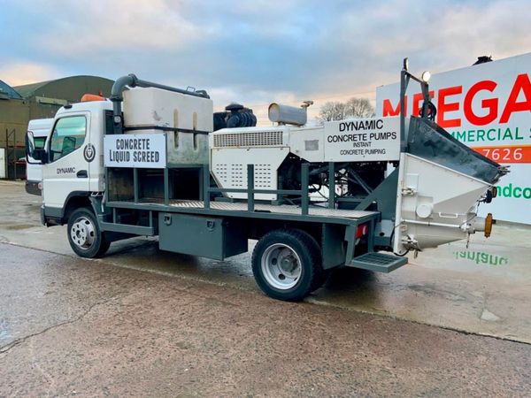 2010 MITSUBISHI CANTER CONCRETE PUMP.. 329910972