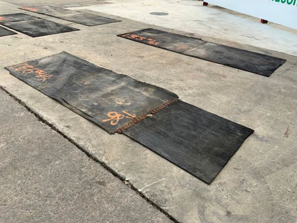 ASSORTED RUBBER BELT / CONVEYOR MATTING. 321199853