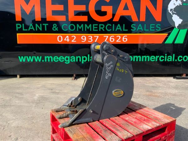 UNUSED 18" STRICKLAND BUCKET 60mm PINS...1407 321334794