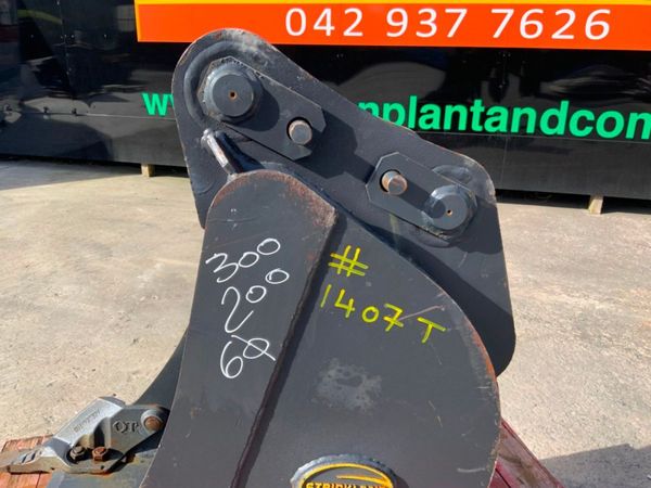 UNUSED 18" STRICKLAND BUCKET 60mm PINS...1407 321334795