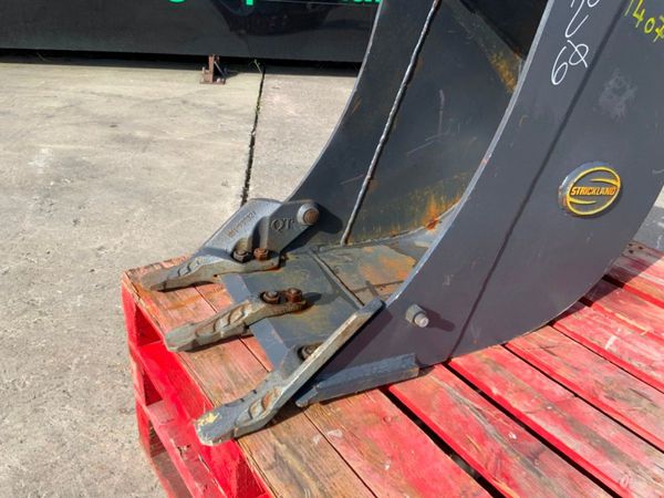 UNUSED 18" STRICKLAND BUCKET 60mm PINS...1407 321334804
