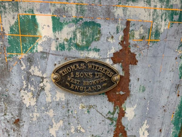 CAST IRON 'JOHN PORT' ANTIQUE SAFE...CHOICE.. 321461636