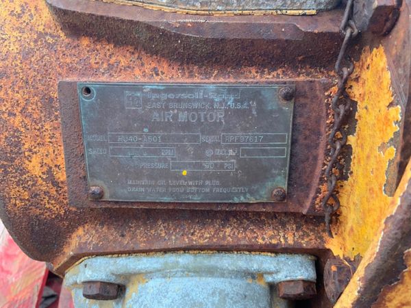 INGERSOLL RAND HU40 AIR TUGGER WINCH...1092. 321545354