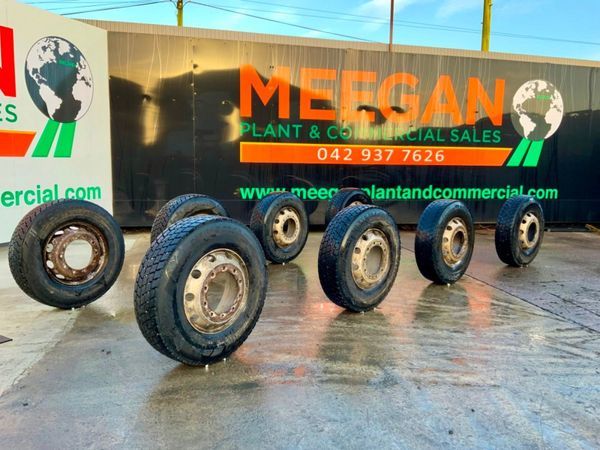 Volvo FMX Bf Goodrich Alcoa Rims / Tyres. 321761152