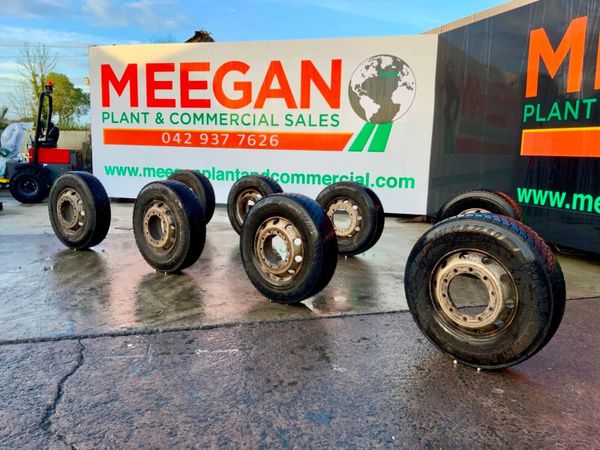 Volvo FMX Bf Goodrich Alcoa Rims / Tyres. 321761153