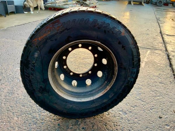 Volvo FMX Bf Goodrich Alcoa Rims / Tyres. 321761174