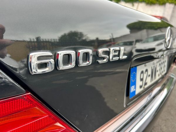 1992 MERCEDES S CLASS SEL 600 6.0 V12 - LOW MILES 322264457