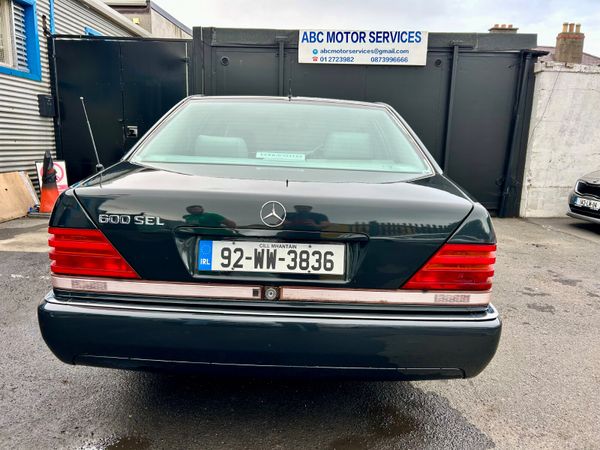 1992 MERCEDES S CLASS SEL 600 6.0 V12 - LOW MILES 322264458
