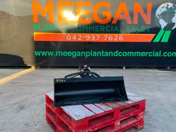 40" TILTING FINISHING BUCKET....25mm PINS...216w. 322294142