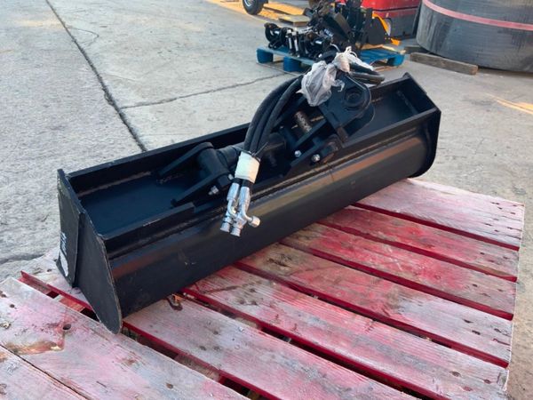 40" TILTING FINISHING BUCKET....25mm PINS...216w. 322294152