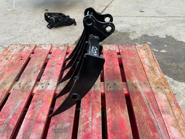 MICRO DIGGER LAWN RAKE....20mm PINS......258w. 322335644
