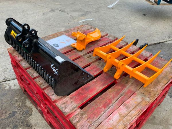 MINI MICRO DIGGER  / RAKE / RIPPER TOOTH...244 322442716