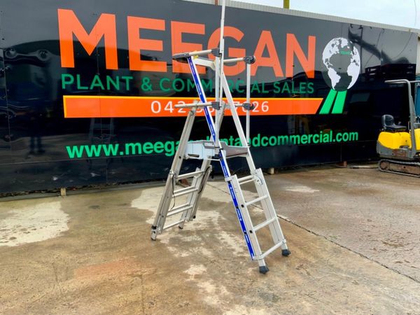 UNUSED TUBESCA  ACCESS PLATFORM LADDER. 339229955