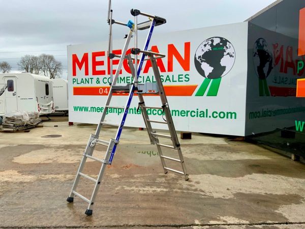 UNUSED TUBESCA  ACCESS PLATFORM LADDER. 339229959
