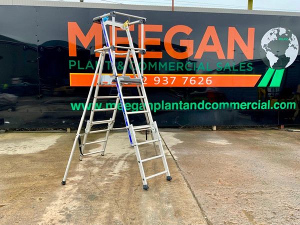 UNUSED TUBESCA  ACCESS PLATFORM LADDER. 339229966