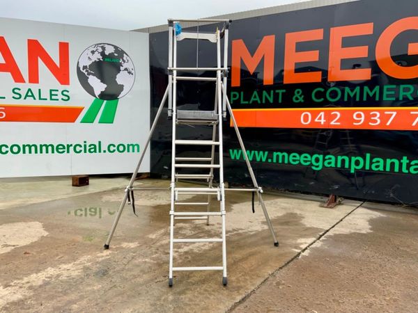 UNUSED TUBESCA  ACCESS PLATFORM LADDER. 339229967