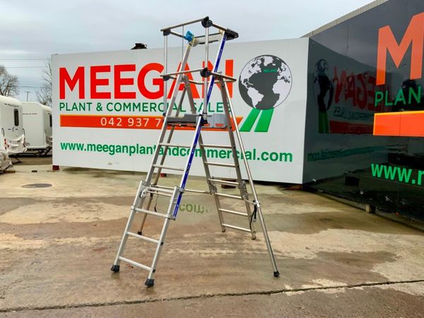 UNUSED TUBESCA  ACCESS PLATFORM LADDER. 339229968