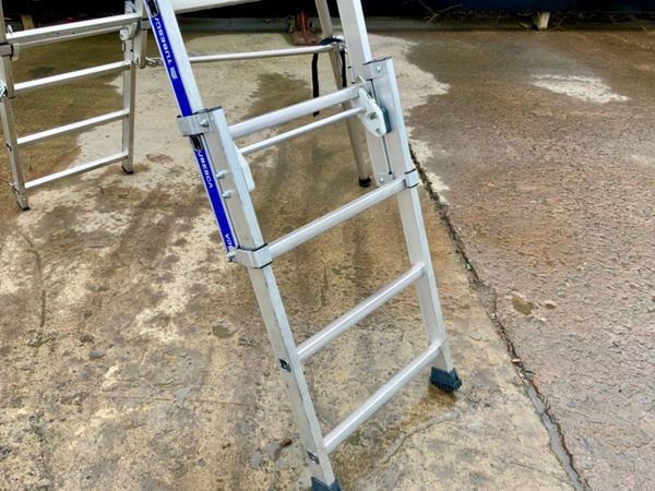 UNUSED TUBESCA  ACCESS PLATFORM LADDER. 339229963