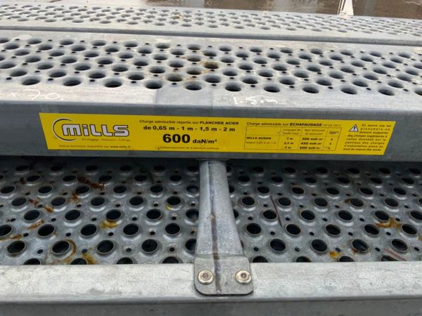 'MILLS' GALVANISED STAGING  BOARDS....857. 339402175