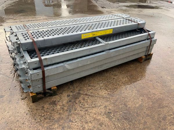 'MILLS' GALVANISED STAGING  BOARDS....857. 339402176