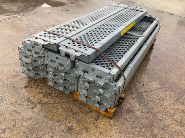 'MILLS' GALVANISED STAGING  BOARDS....857. 339402177