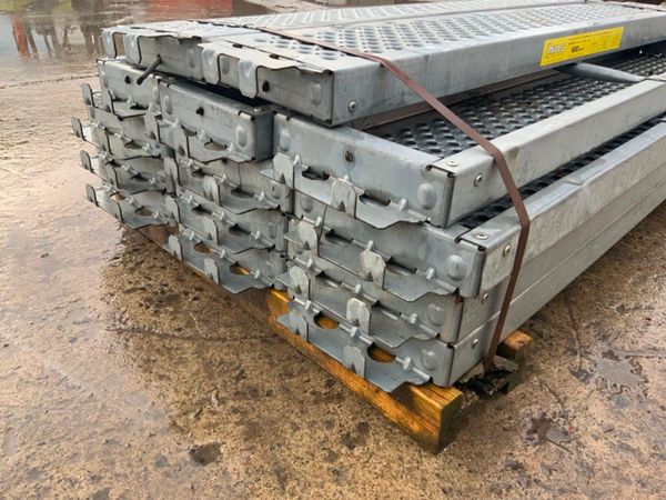'MILLS' GALVANISED STAGING  BOARDS....857. 339402171