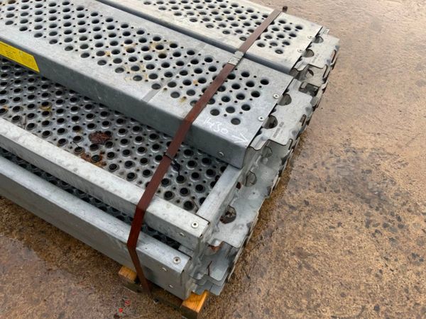 'MILLS' GALVANISED STAGING  BOARDS....857. 339402173