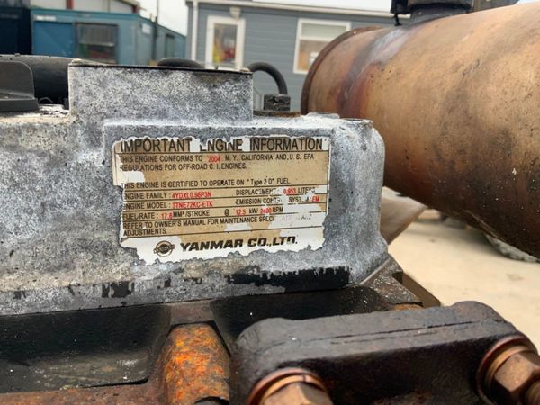 3TNE72 YANMAR DIESEL ENGINE...SPARES /REPAIR. 330123153