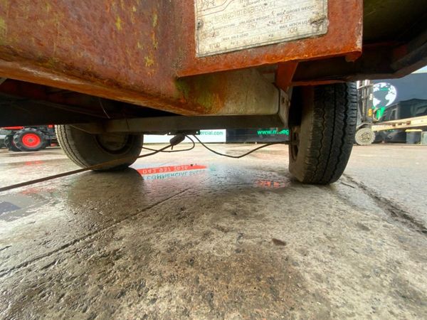 SINGLE AXLE WESTERN POWER WASHER TRAILER. 330648144