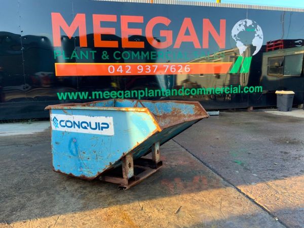 CONQUIP RUBBISH TIPPING SKIP........3780a. 331006800