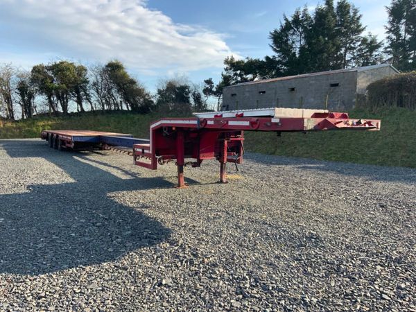 Trailer Trailer Broshuis Extending Low Loader 344173177