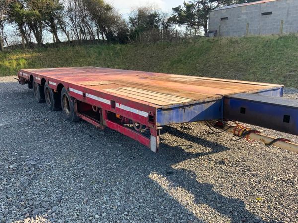Trailer Trailer Broshuis Extending Low Loader 344173179
