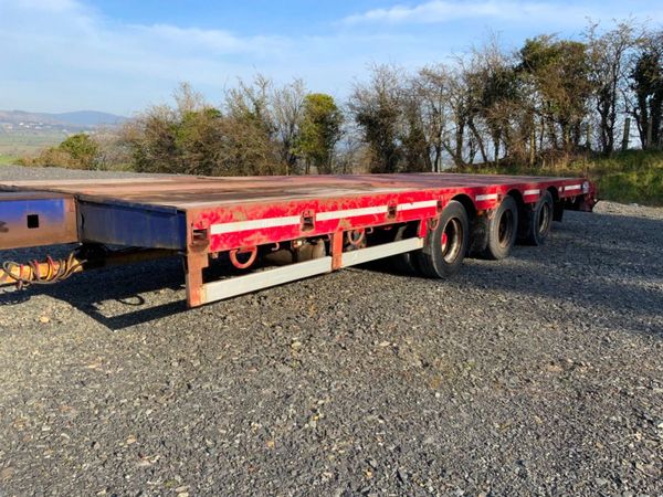 Trailer Trailer Broshuis Extending Low Loader 344173185