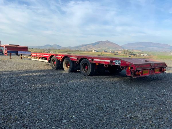 Trailer Trailer Broshuis Extending Low Loader 344173186