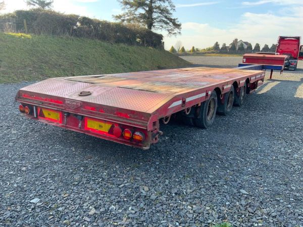 Trailer Trailer Broshuis Extending Low Loader 344173180