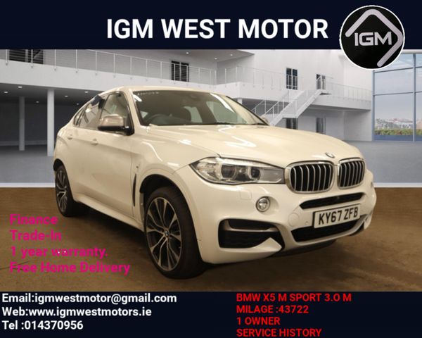 BMW X6 3.0D M SPORT 2017 344606281
