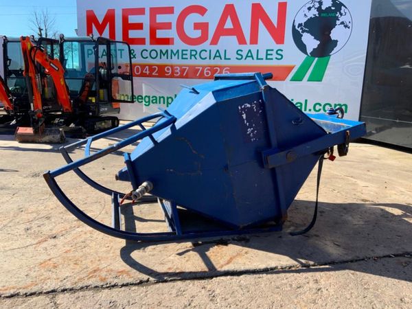 SITE CRANE / HIAB CONCRETE GROUT SKIP....4250. 344800994