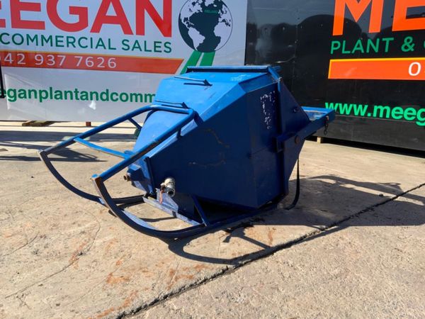 SITE CRANE / HIAB CONCRETE GROUT SKIP....4250. 344800995
