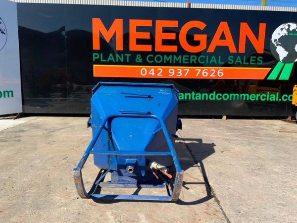 SITE CRANE / HIAB CONCRETE GROUT SKIP....4250. 344800996