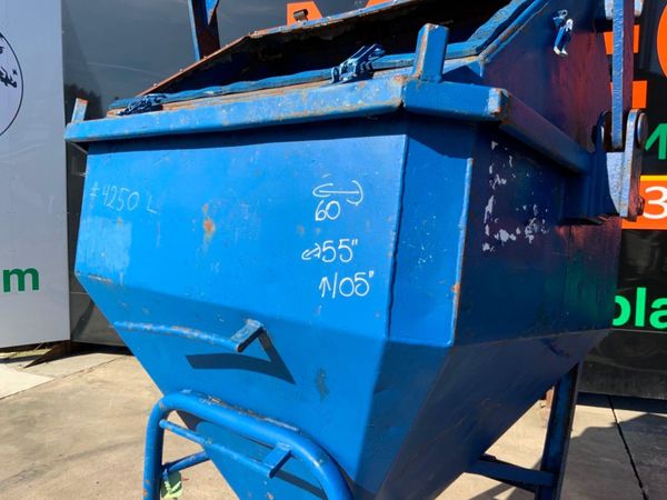 SITE CRANE / HIAB CONCRETE GROUT SKIP....4250. 344800997