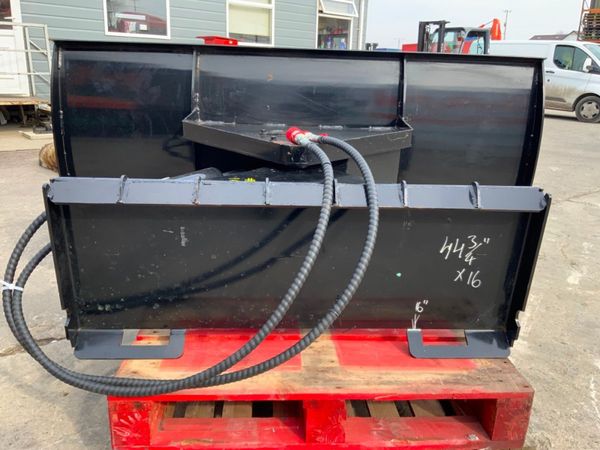 SKID STEER DOZER BLADE ATTACHMENT...168w. 344836227