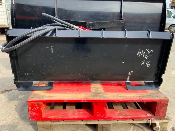 SKID STEER DOZER BLADE ATTACHMENT...168w. 344836231